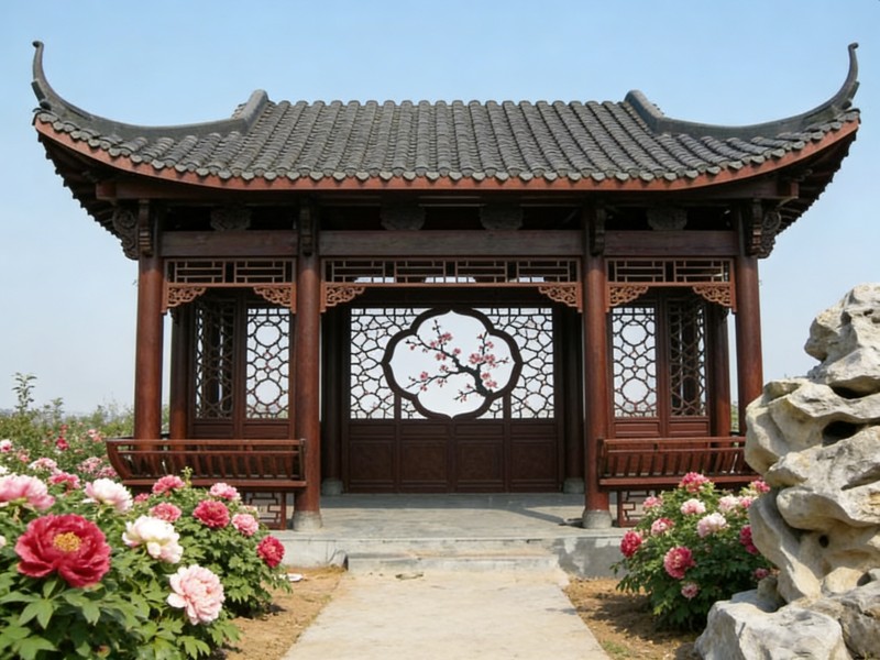 河南防腐木方亭